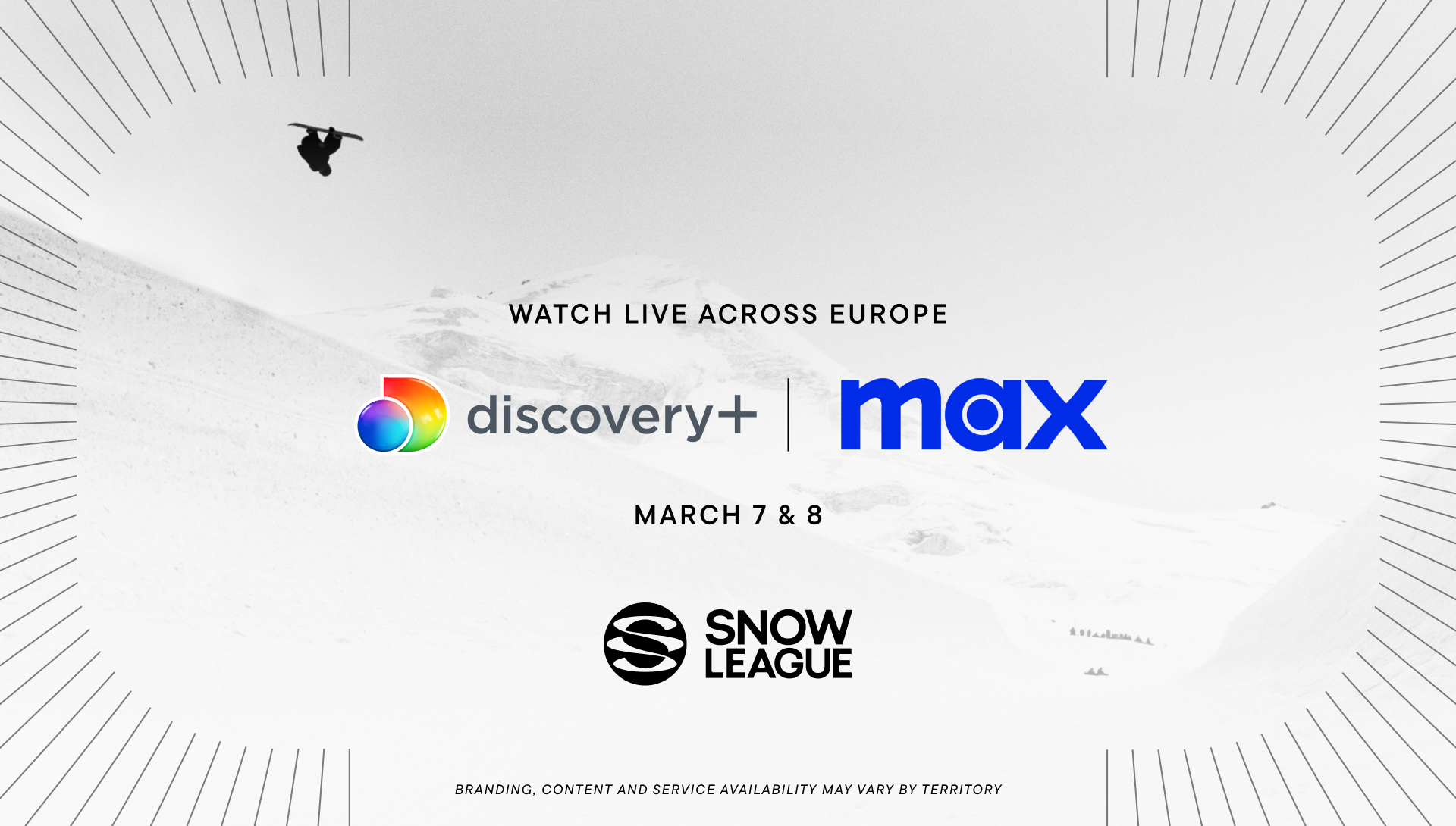 Warner Bros. Discovery Becomes the Home of The Snow League in Europe