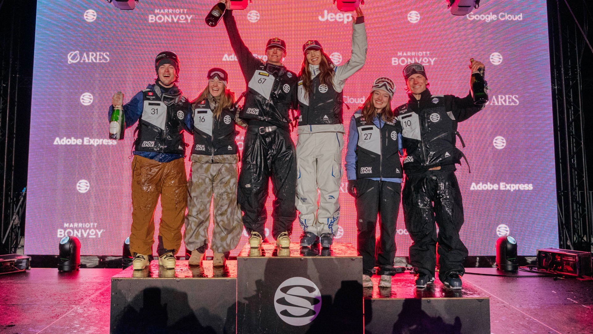 LAAX Podium