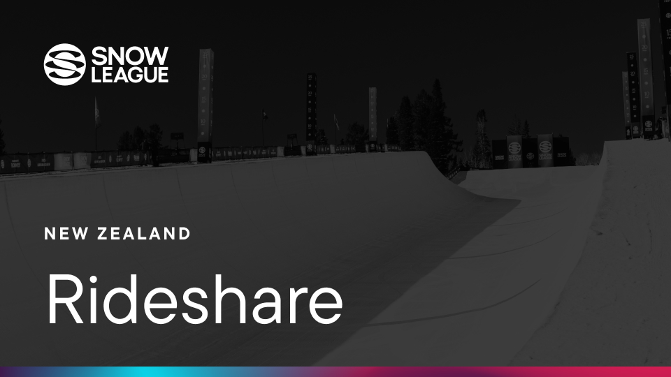 Rideshare - New Zealand