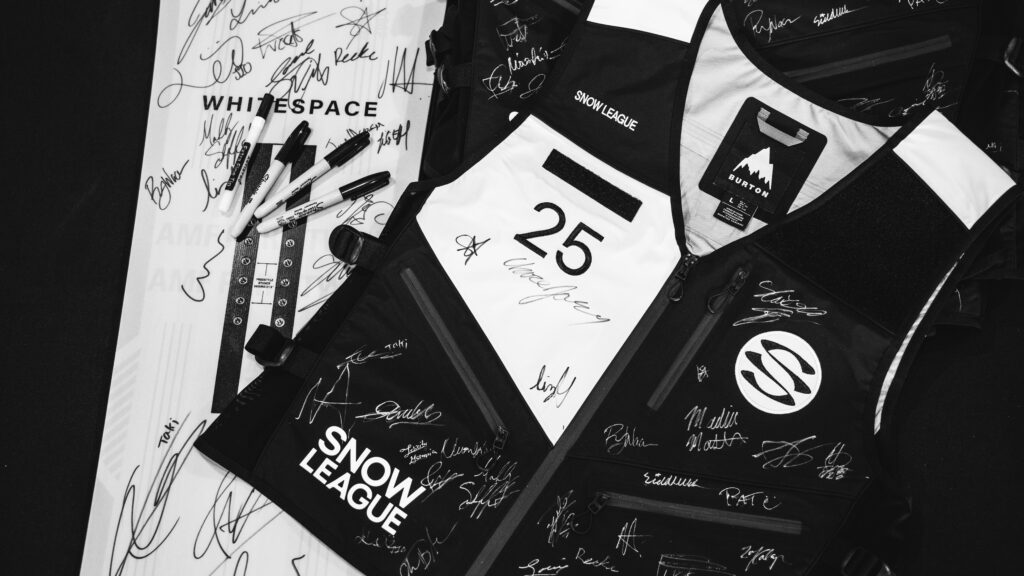 Snowboard and Jersey