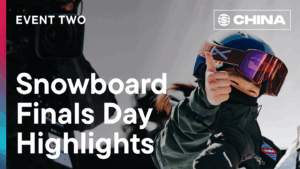 Snowboard Finals Day